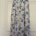 TJ Maxx Blue Floral Dress Photo 1