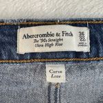 Abercrombie & Fitch  Plus 22 Jeans Curve Love The 90’s Straight Ultra High Rise Photo 6