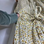 Billabong sandy shores gold floral jumpsuit with pockets Photo 6