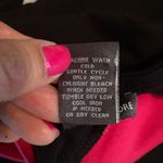 Chelsea and Theodore Large Maxi Dress Black, white with hot pink accent Photo 5