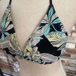 Tropical Floral Halter String Bikini Top Photo 1