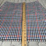 Talbots  Gingham Plaid A-Line Skirt size 10 NEW Red Navy Blue Black White Photo 8