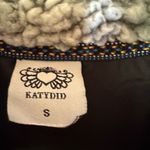 Women's Katydid Vest Black Gray Size Small Faux‎ Fur Poly Lined Zip Pockets Photo 2