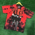 The Cure Red Light District Gothic Metal Band Tie Dye T-Shirt Size Medium Photo 2