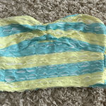 SheIn  green and blue tube top Photo 0