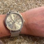 ALDO Unisex Silver Mesh weave band. Photo 7