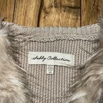 Sebby Collection faux fur vest Photo 1