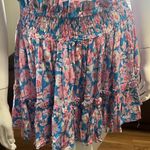 Prómesa Floral Ruffle Mini Skirt Photo 2