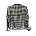 NWT Shomi Petites Houndstooth Black White Blazer Size 14 Photo 5