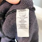 Vince Wool Cashmere Orchid Square Neck Sweater Floral Cami Crop Top Black Medium Photo 4