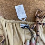 We Wore What NEW Onia x  Ruched String Bottom Tiger Print Photo 6