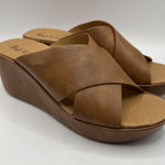 Kork-Ease  Madera Wedge Slip on Sandal Brown Size‎ 9 Photo 0