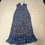 Majorelle  Quincy Midi Dress in Blue Ditsy XS Photo 2