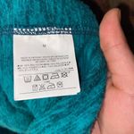 Old Navy  Teal Space Dye Fleece Lightweight Full Zip Vest Women's Size Medium Photo 5