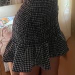 Sienna Sky Ruched Gingham Skirt Photo 0