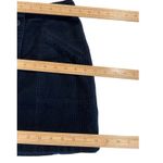 Marine layer Black Button Up Corduroy Mini Skirt Women's Size 0 Retro 90s Y2K Photo 6