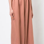 Ulla Johnson  Iggy Jumpsuit Women’s Size 0 Pink Bow Back Linen Blend Wide Leg Photo 0