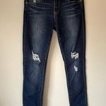 Articles of Society Dark Wash Distressed Skinny Jeans Size 26 Photo 10