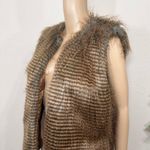 Glamsia Faux Fur 70’s Vest New Photo 4