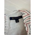 Brooks Brothers Brook Brothers Jacquard Cut-Out Shift Office Dress Corpcore Red White Blue Sz 8 Photo 5