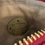 Pratesi Firenze Red Small Italian Leather Crossbody Bag VGUC Photo 8