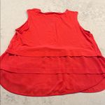 Michael Kors  Orangey-Red Sleeveless Women's Top size XL Photo 8