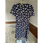 J.Crew  Leopard Print V-Neck Wrap Dress 4 Preppy Classic Streetwear Party Event Photo 2