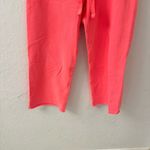 Frank & Eileen  Catherine Crop Wide Leg Sweatpants Hot Pink S Photo 6
