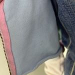 Love Shack Fancy Pastel Color Block Zip Up Hoodie Hooded Jacket Sweatshirt Photo 11