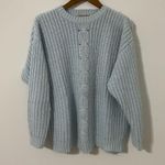 Light Blue Oversized Sweater Size M Photo 5