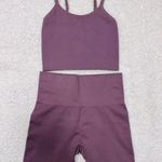 Set Active  Mauve Crop Top Photo 2