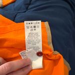 Puma  Orange Tan White Burgundy Striped Collegiate Logo Collared Shirt $95 NWT M Photo 12