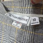 Evan Picone Vintage Plaid Pencil Skirt Size 10 Wool Blend Photo 5