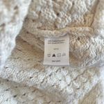 Venus  Woman’s Cream Cable Open Knit Button side closure Sweater Size Small Photo 5