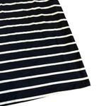 J. McLaughlin Back White Stripe Dress Shift 3/4 Sleeves Stretch Size Small Women Photo 3