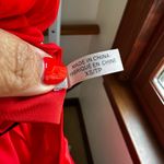 Alice + Olivia  Vibrant poppy Red Halter Mini Dress Photo 6