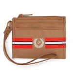 Victoria's Secret Victoria Secret Cardholder Keychain with zip Caramel NWT Photo 1