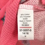 Woman Within New  Floral Print Thermal Short Sleeve Tee Pink Multi Size 14/16 Photo 9