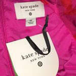 Kate Spade NWT Red and Pink Floral Peplum Midi Dress 00 Sleeveless Summer Sun 0 Photo 6
