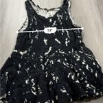 Free People  Side by Side Black Flared Peplum Scoop Neck‎ Knit Tank Top Size M Photo 7