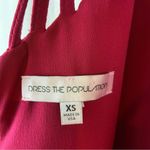 Dress the Population Gwen in Pop Pink Strappy Bodycon Dress Size Extra Small Photo 2