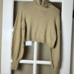 Princess Polly ZAHARA CROPPED TURTLENECK SWEATER BEIGE - 4 Photo 3