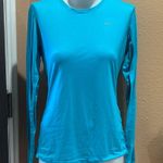 Nike  teal blue long sleeve shirt Photo 0