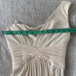 BCBGMAXAZRIA Womens White One Shoulder Greek Goddess Dress Size XXS Photo 10
