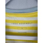Free Assembly Yellow & White Striped Organic Cotton T Photo 1