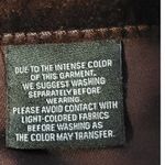 Well Worn High-Rise Luxe Velvet Tapered Pant Dark Wine Fall Winter Whimsigoth Womens 14/34 Photo 3