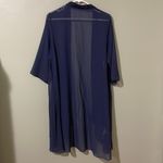 Oleg Cassini  Tank and Kimono Set Navy size‎ 16w Photo 10
