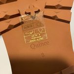 Quince  Women's Cinnamon Suede Chelsea Boots 1.5" Lug Sole Size 8 NIB Photo 3