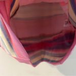 Joseph A. Pastel Multicolor Striped Flowy Chiffon Dolman Sleeve Top Size XL Photo 5