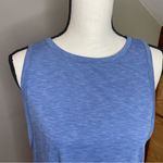 Balance Collection Blue Sleeveless Activewear Workout Tank Top Photo 3